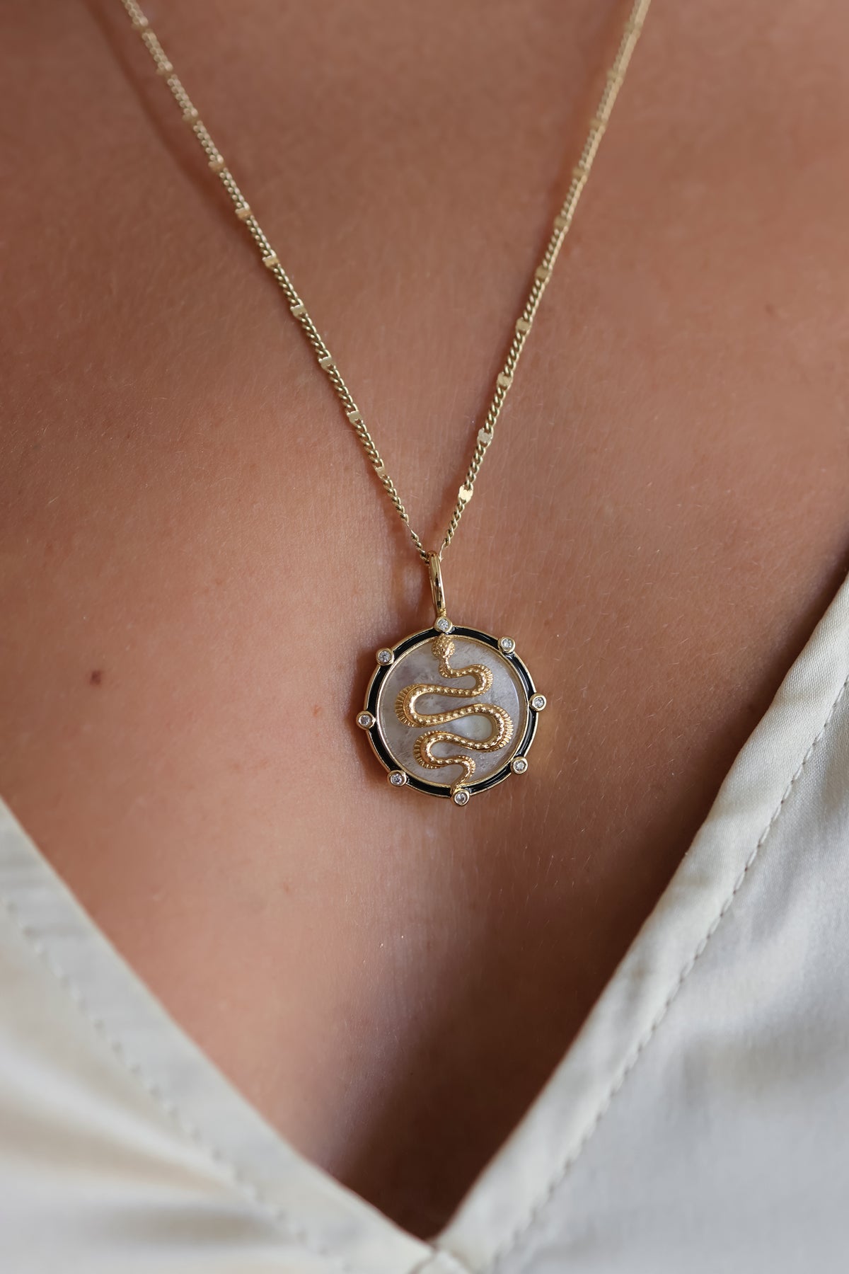 Moonstone Snake Charm