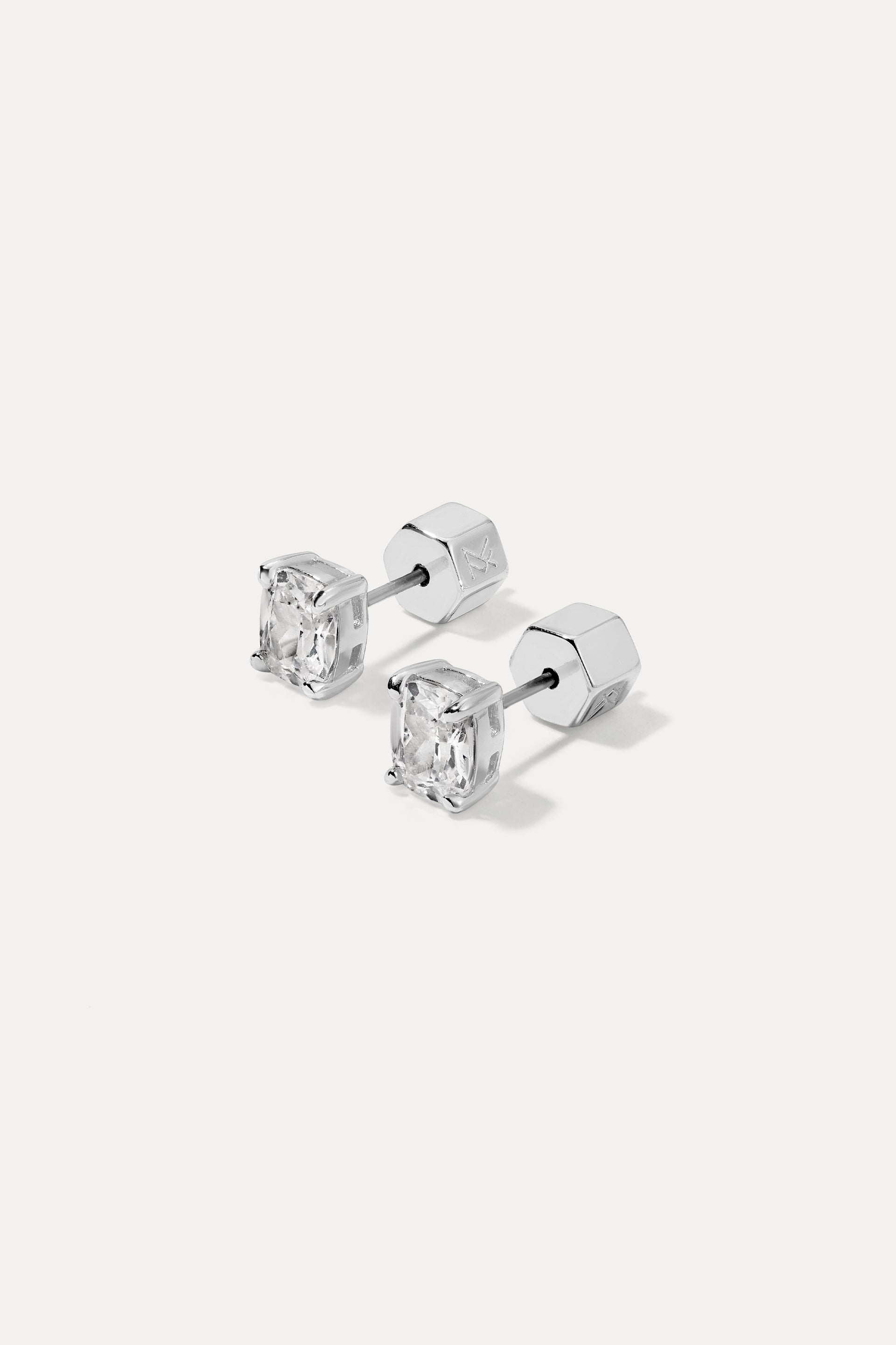 Sophia Drop Earrings in Silver main image 1