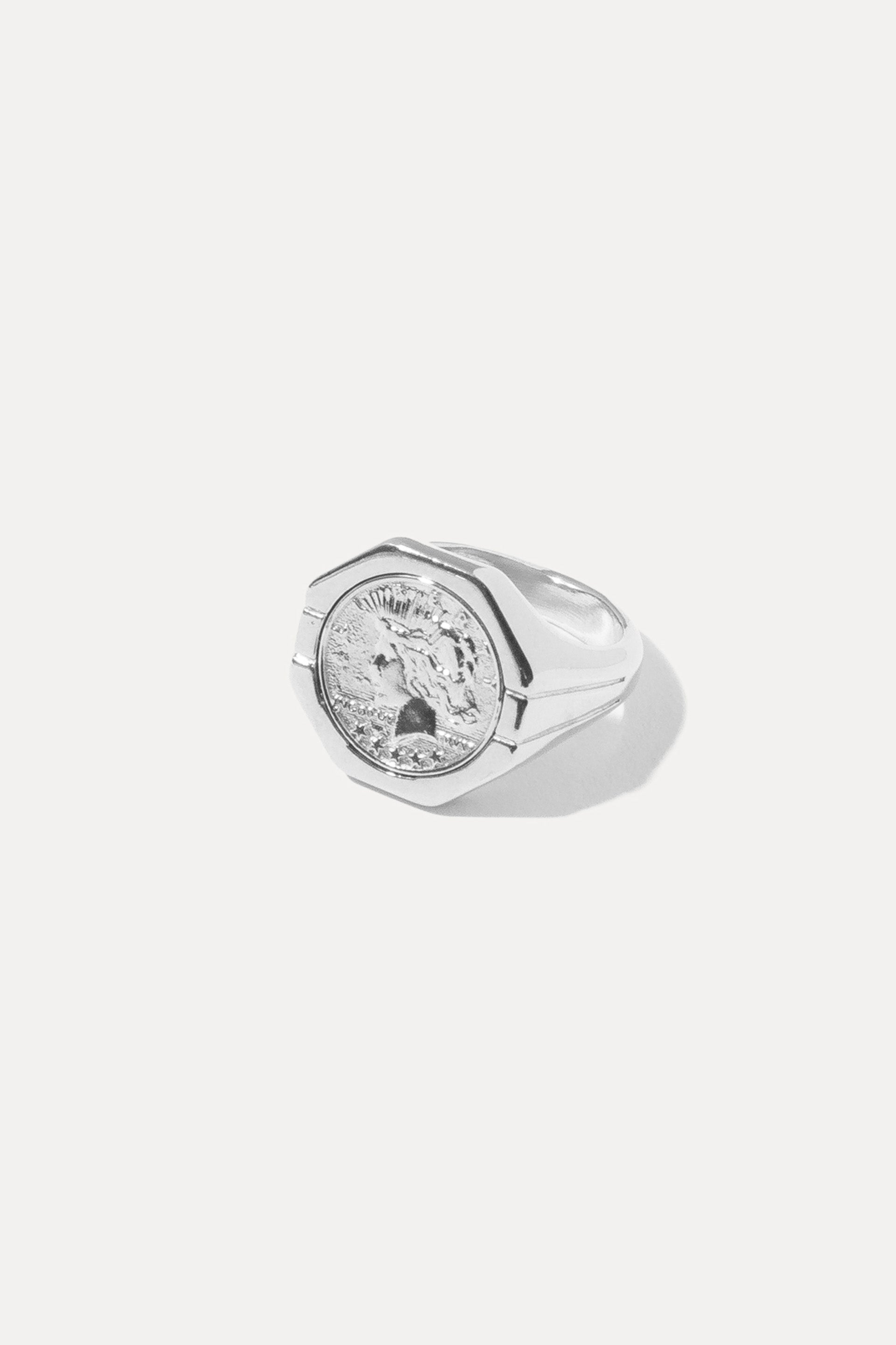 Coin Signet Ring