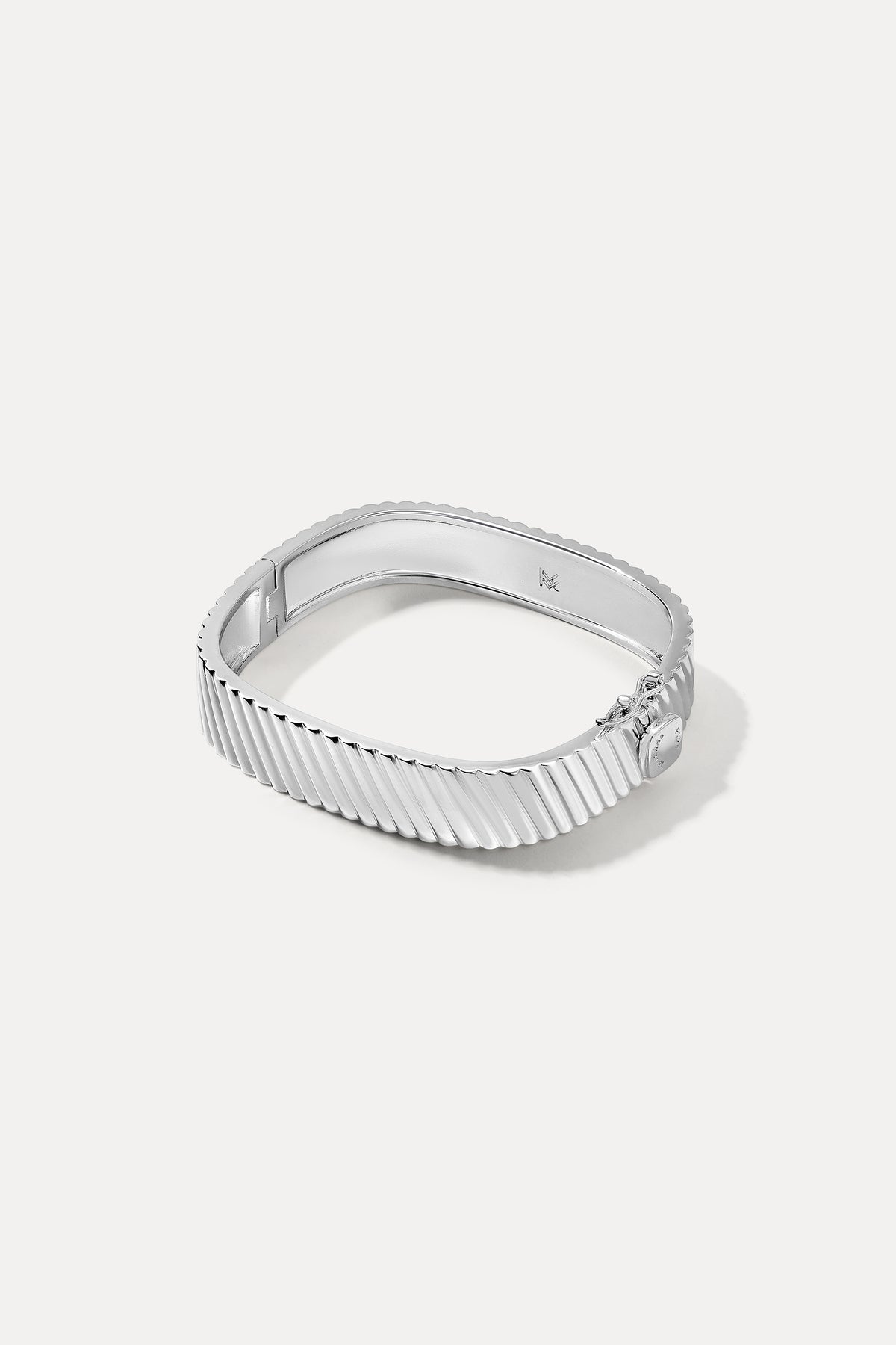 Vintage-inspired sterling silver Maeve cuff bracelet displayed on a clean white background.