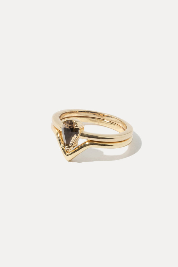 Rhea Ring Set | Women's Gold Ring
