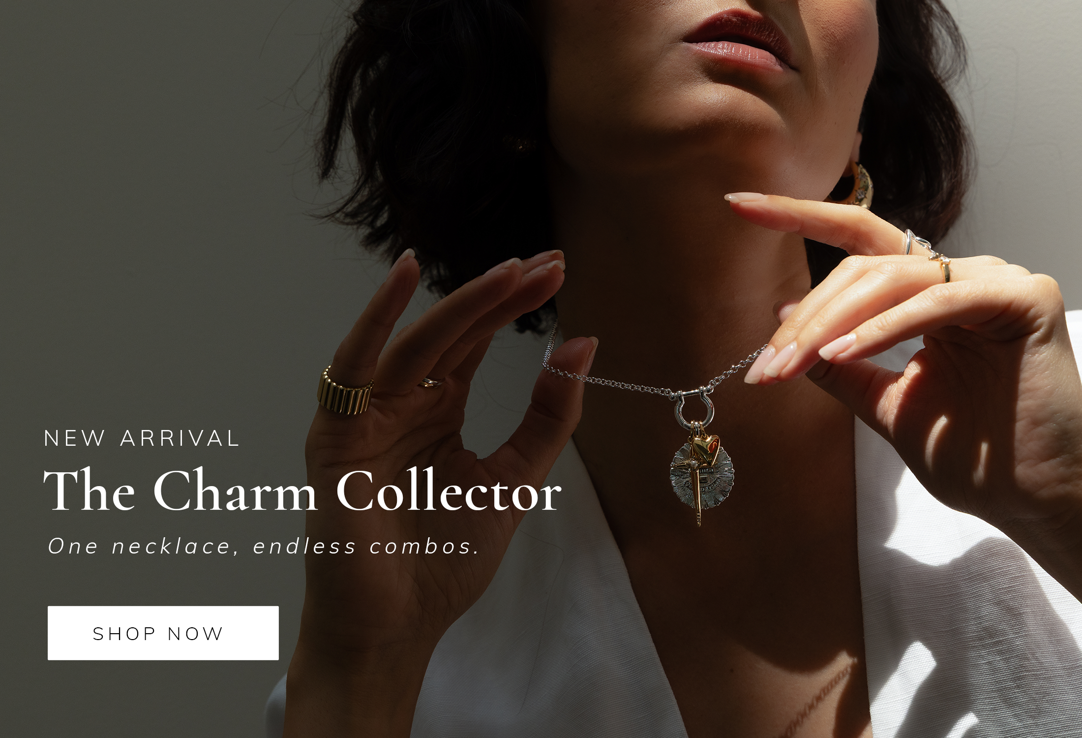 New Charm Collector Necklace from Miranda Frye 
