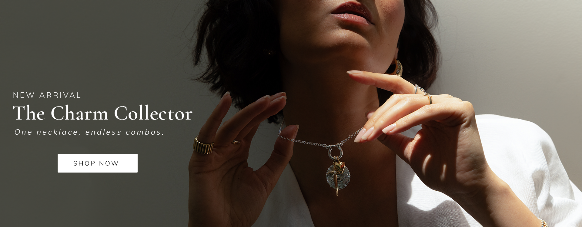 New Charm Collector Necklace from Miranda Frye 